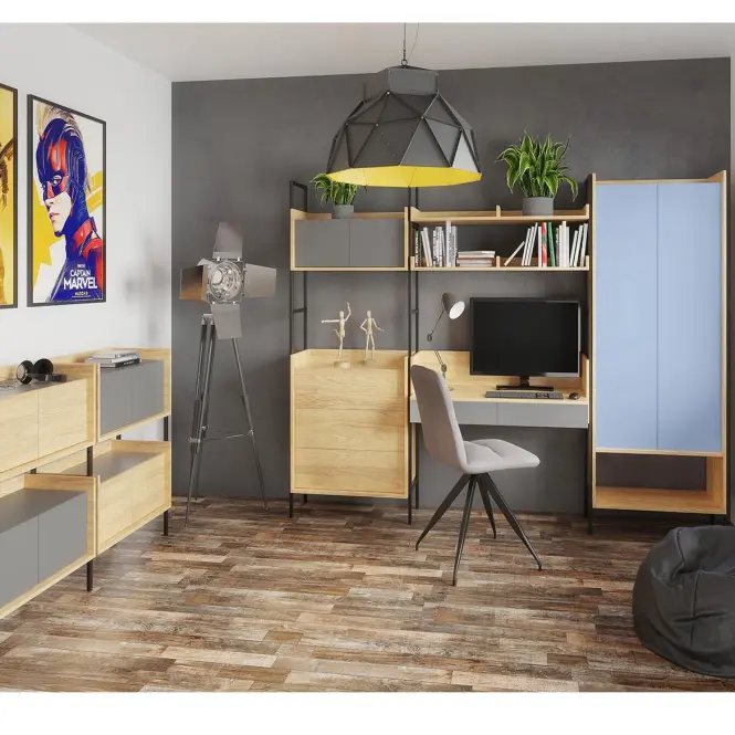 Íróaszta Mobius 2s hikora/antik rózsa,6