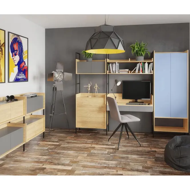 Íróaszta Mobius 2s hikora/alpesi fehér,3