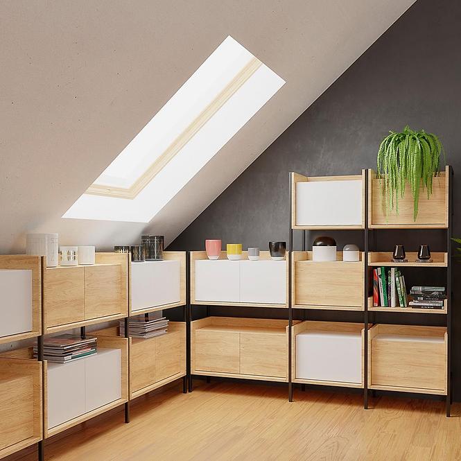 Íróaszta Mobius 2s hikora/alpesi fehér