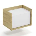 Szekrény Mobius 1d niska hikoraalpesi fehér