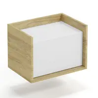 Szekrény Mobius 1d niska hikoraalpesi fehér
