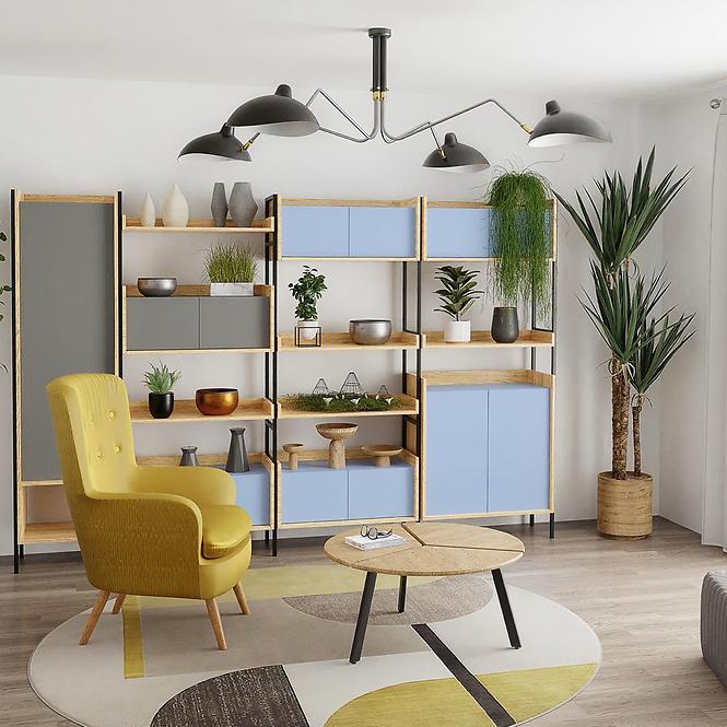 Schrank Mobius 2d hikora/antike rose