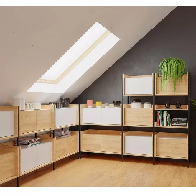 Schrank Mobius 2d hikora/antike rose,6