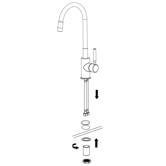 Csaptelep mosogató Samba Inox szürke,2