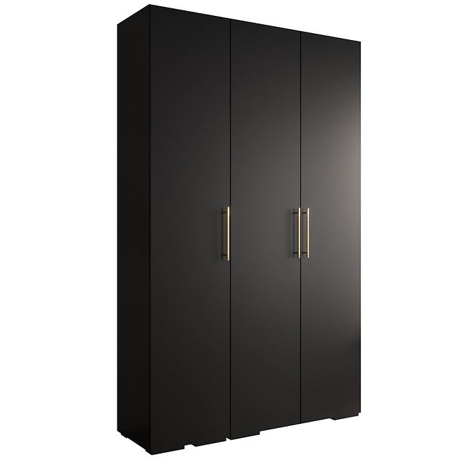 Szekrény Ivo 3 150 fekete
