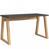 Íróasztal Iga Grafit / Tölgy Artisan