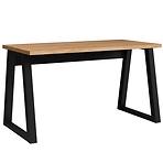 Íróasztal Iga Tölgy Craft / Fekete Mat