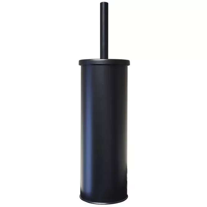 Álló WC kefe tartályban fekete matt CP-2185 99