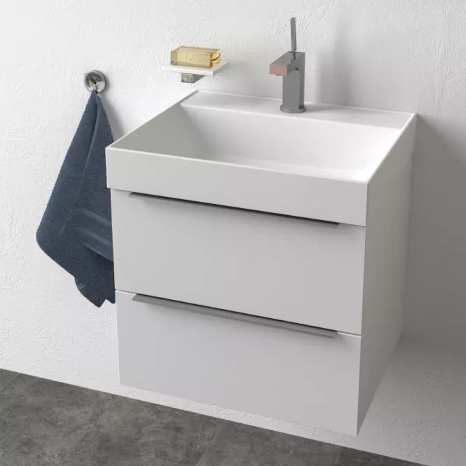 Szekrénykészlet mosdókagylóval Malaga D50 fehér 521553,3