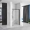 Zuhanyajtó Solar 150x195 black Rea K6360,2