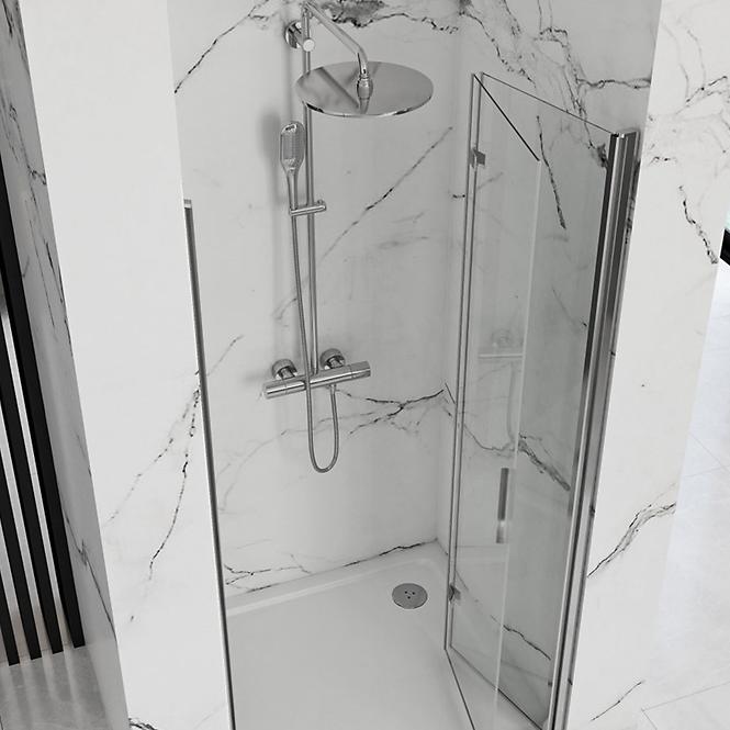 Zuhanyajtó Molier 80x190 króm Rea K6367
