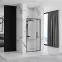 Zuhanyajtó Rapid Swing 70x195 black Rea K6407,4