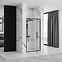 Zuhanyajtó Rapid Swing 70x195 black Rea K6407,4