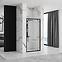 Zuhanyajtó Rapid Swing 100x195 black Rea K6410,4