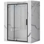 Zuhanyajtó Rapid Swing 120x195 black Rea K6413