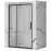 Zuhanyajtó Rapid Swing 120x195 black Rea K6413