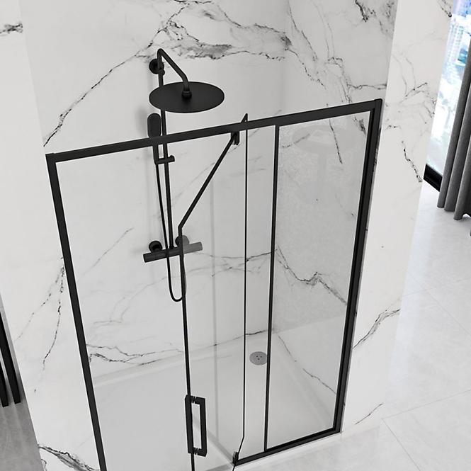 Zuhanyajtó Rapid Swing 120x195 black Rea K6413