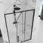 Zuhanyajtó Rapid Swing 120x195 black Rea K6413,3