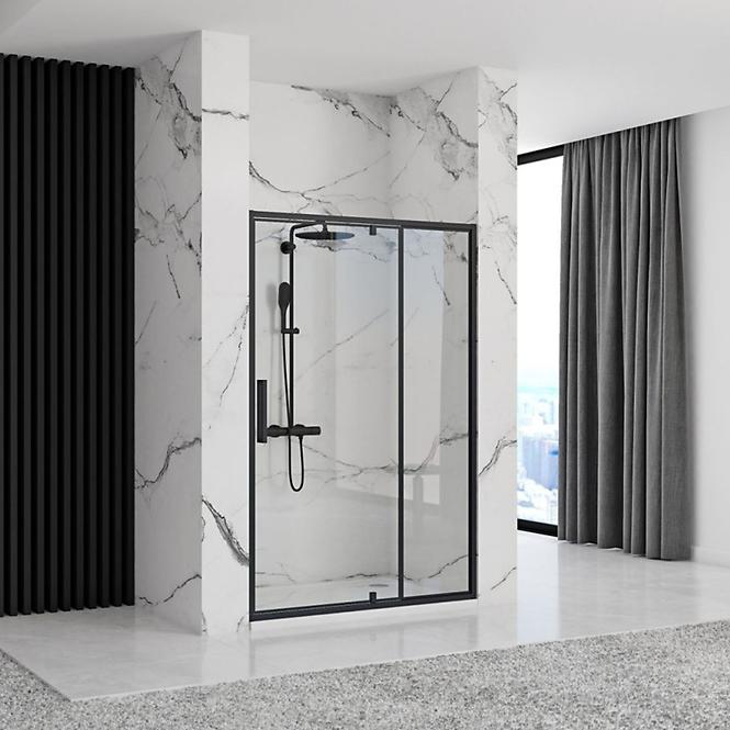 Zuhanyajtó Rapid Swing 120x195 black Rea K6413
