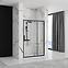 Zuhanyajtó Rapid Swing 120x195 black Rea K6413,4