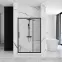 Zuhanyajtó Rapid Swing 120x195 black Rea K6413,5