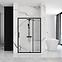 Zuhanyajtó Rapid Swing 120x195 black Rea K6413,5