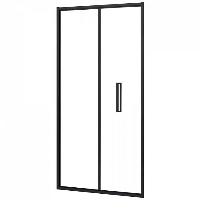 Zuhanyajtó Rapid Fold 80x195 black Rea K6418