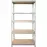 Fém polc szegecselt Stabil II 180x90x45cm horganyzott 250kg/5 polc
