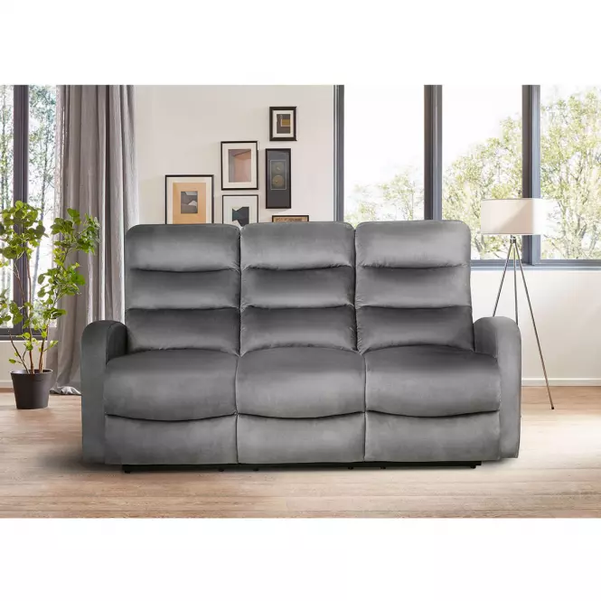 Kanapé Elena szürke relax funkcióval,10