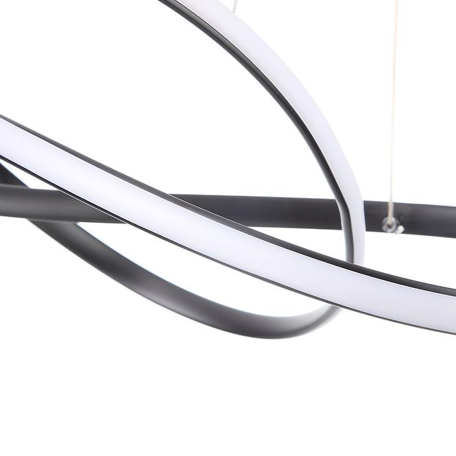 Lámpa ORBIT BLACK AH-ORLED28BL LED LW1