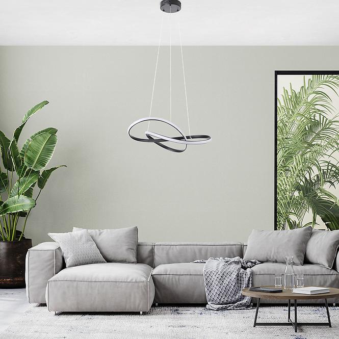 Lámpa ORBIT BLACK AH-ORLED28BL LED LW1