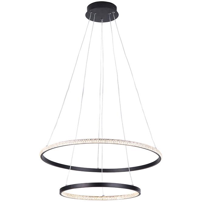 Lámpa SUPRA BLACK AH-SULED48BL LED LW1