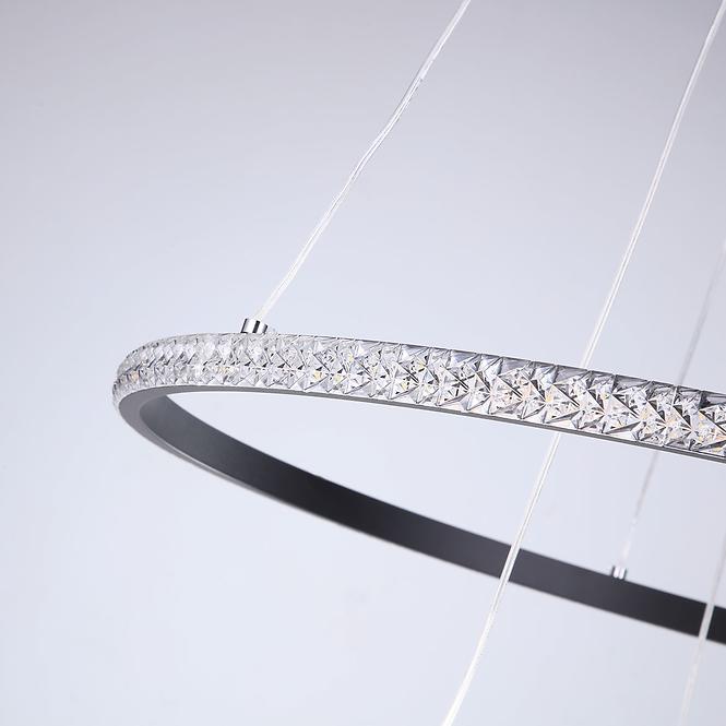 Lámpa SUPRA BLACK AH-SULED48BL LED LW1