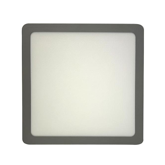 LED Panel Block 18W 4200K Világosszürke négyzet