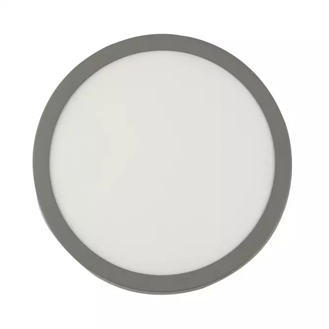 LED gyűrűs panel  24W 4200K Világosszürke kerek