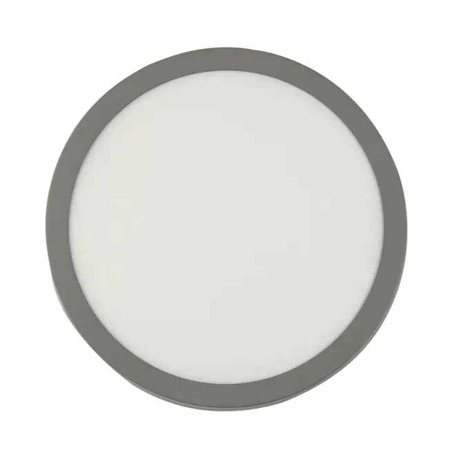 LED gyűrűs panel  24W 4200K Világosszürke kerek,3