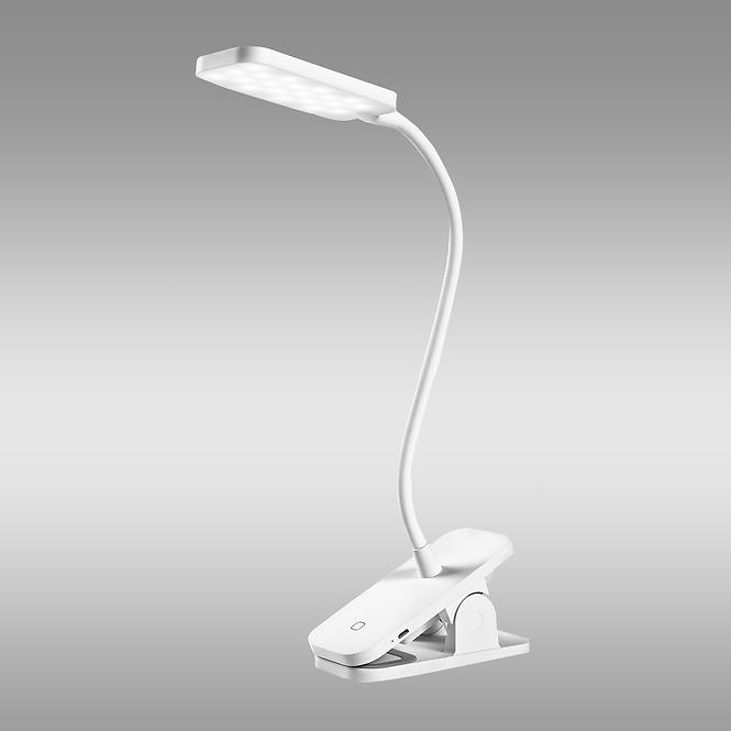 Asztali lámpa  Panan CLIP SQUARE USB White LED LB1