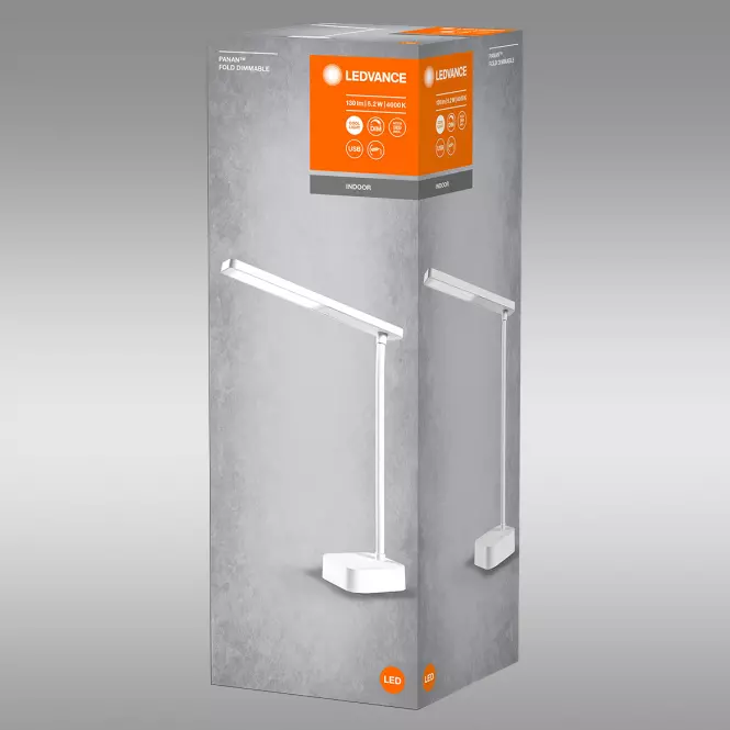 Asztali lámpa  Panan FOLD USB White LED LB1