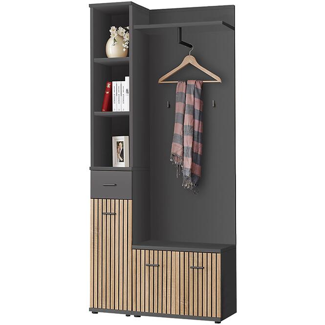 Előszobafal MARCO I artisan/antracit anas mc1,2