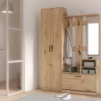 Előszobafa NIKO nikd01-d78 tölgy artisan