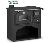 Salgó tüzhely ZVEZDA CLASSIC GFS 5,7kW balra Eco
