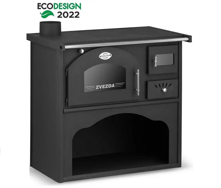 Salgó tüzhely ZVEZDA CLASSIC GFS 5,7kW balra Eco