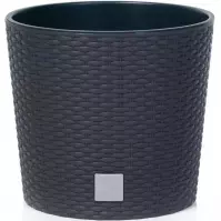 Virágcserép Rato round antracyt DRTUS300L-S433