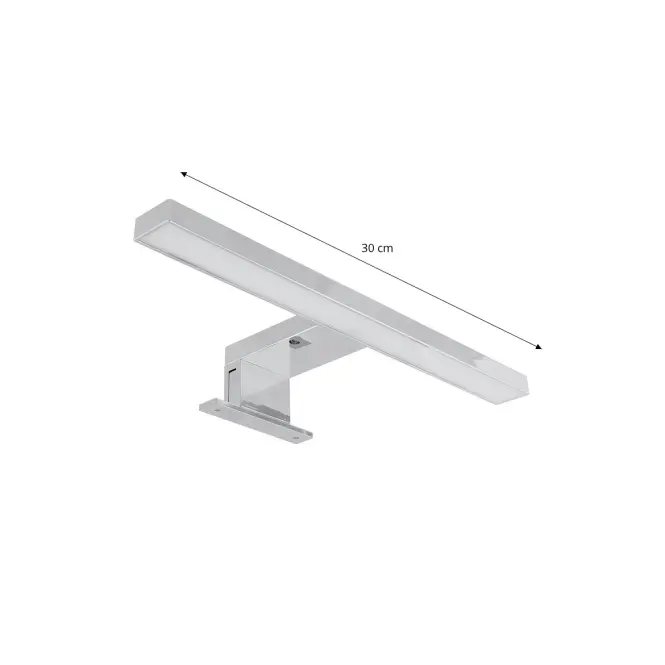LED lámpa 30 krómozott