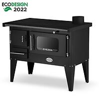 Tűzhely NARODNA E 6,1 kW fekete jobbos Eco