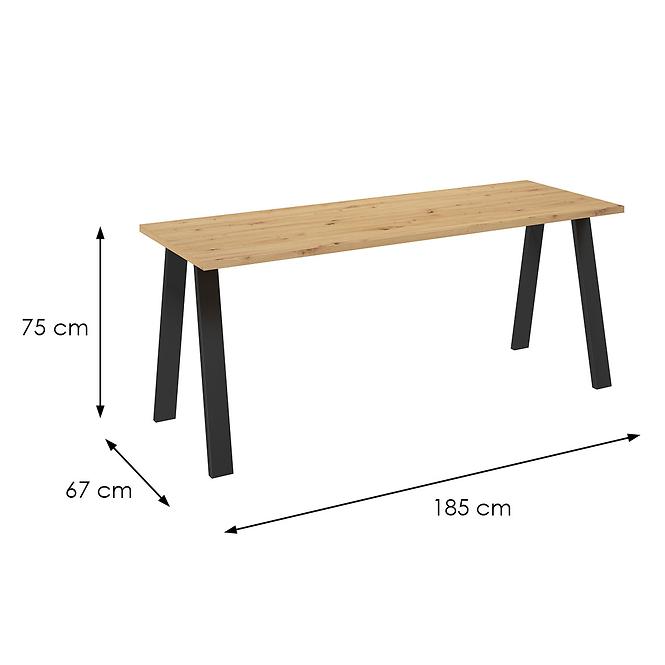 Asztal Kleo 185x67 – Artisan