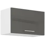 Konyhaszekrény Lara 60gu-36 1f Mdf szürke fényes