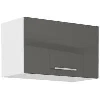 Konyhaszekrény Lara 60gu-36 1f Mdf szürke fényes