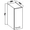 Konyhaszekrény Lara 30g-72 1f Mdf szürke fényes,2