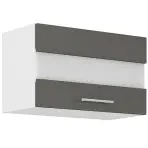 Konyhaszekrény Lara 60gus-36 1f Mdf szürke fényes